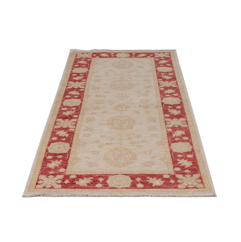 Ziegler Teppich 84x196cm - Orientteppich - hellbeige