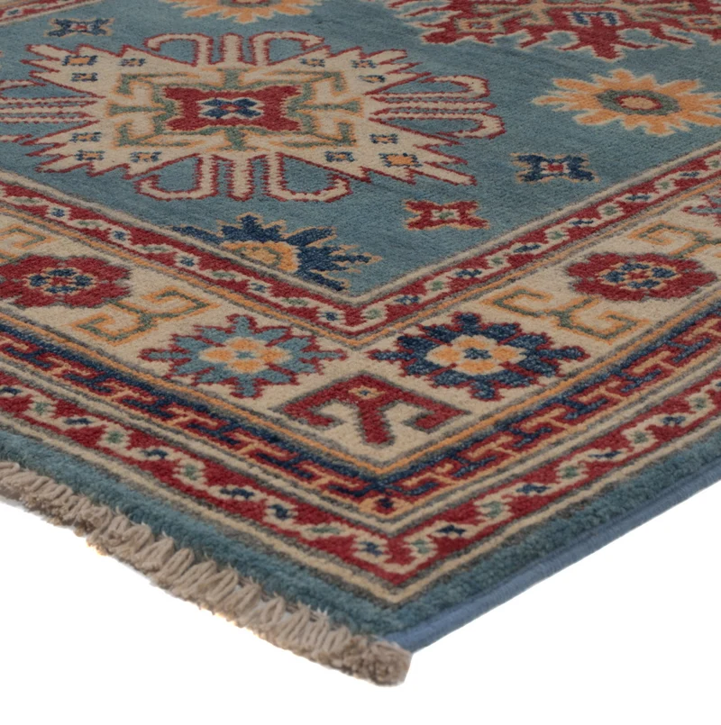 Kazak Teppich 81x296cm - Orientteppich - grün