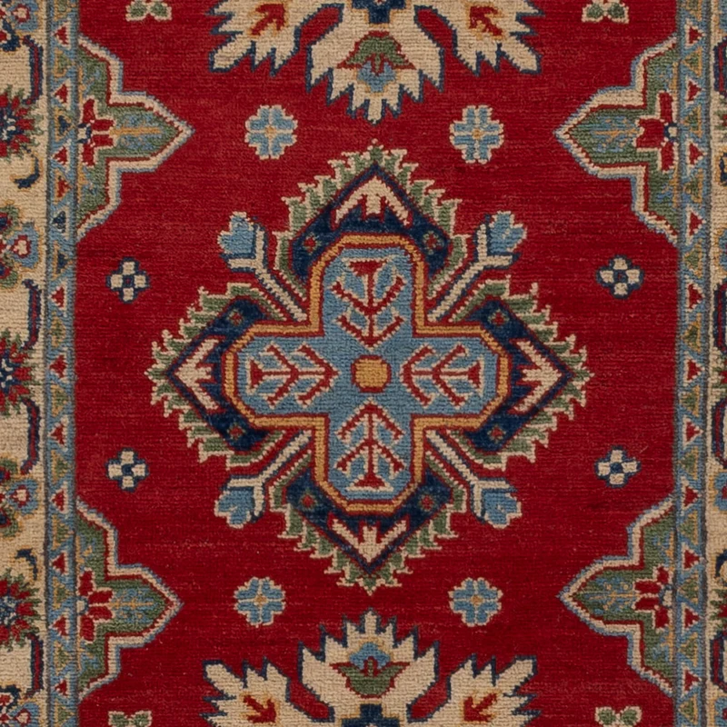 Kazak Teppich 80x284cm - Orientteppich - rot