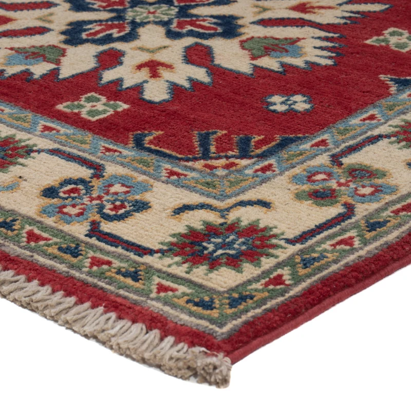 Kazak Teppich 80x284cm - Orientteppich - rot