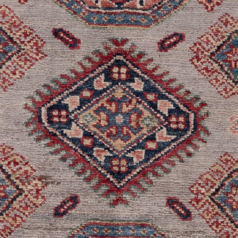 Kazak Teppich 79x120cm - Orientteppich - dunkelbeige