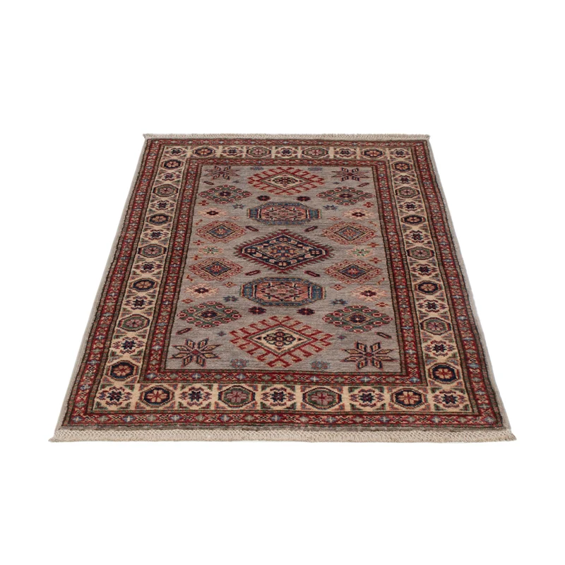 Kazak Teppich 79x120cm - Orientteppich - dunkelbeige