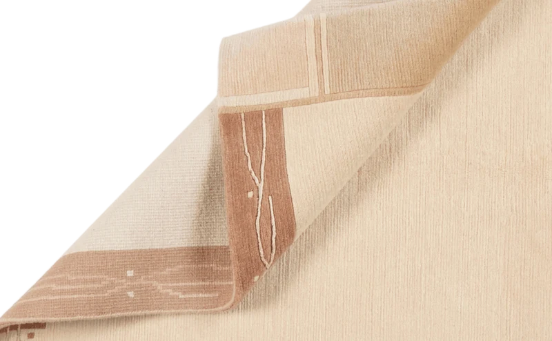 Nepal · Handgeknüpft – Beige, 201x142 cm