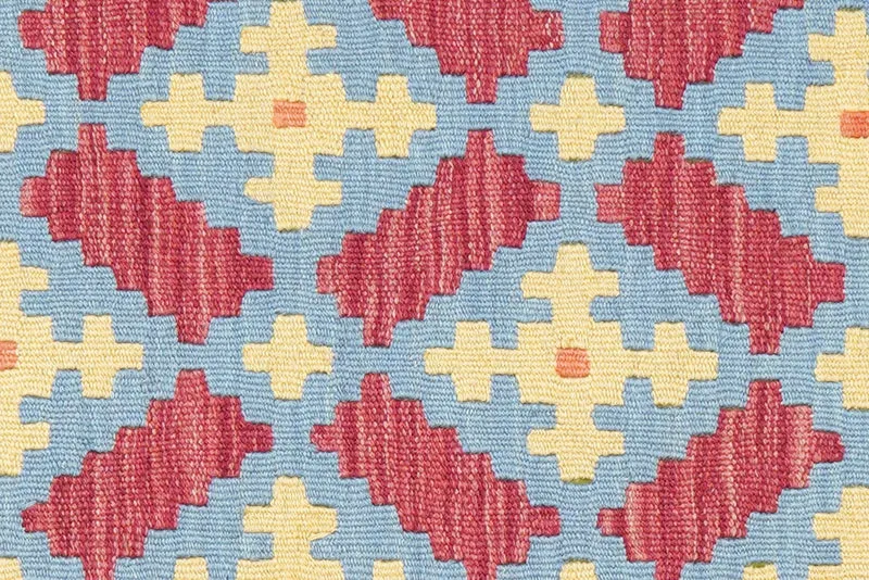 Kelim Gashgai · Handgewebt – Blau, 151x101 cm
