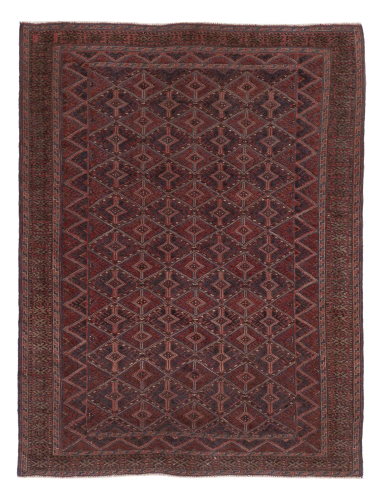 Kelim Afghan Teppich 142x186cm - rost