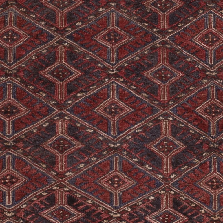 Kelim Afghan Teppich 142x186cm - rost