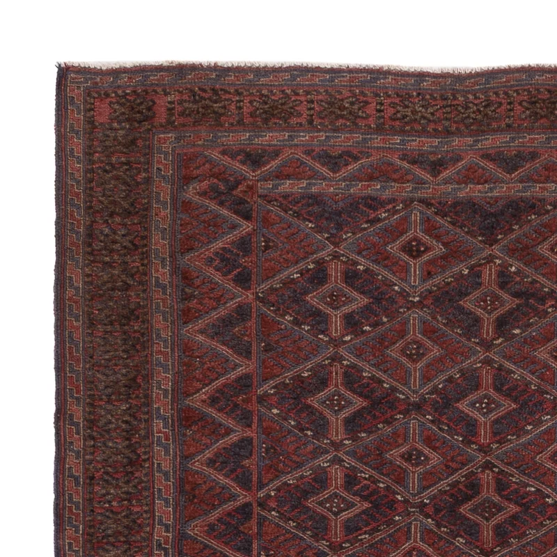 Kelim Afghan Teppich 142x186cm - rost