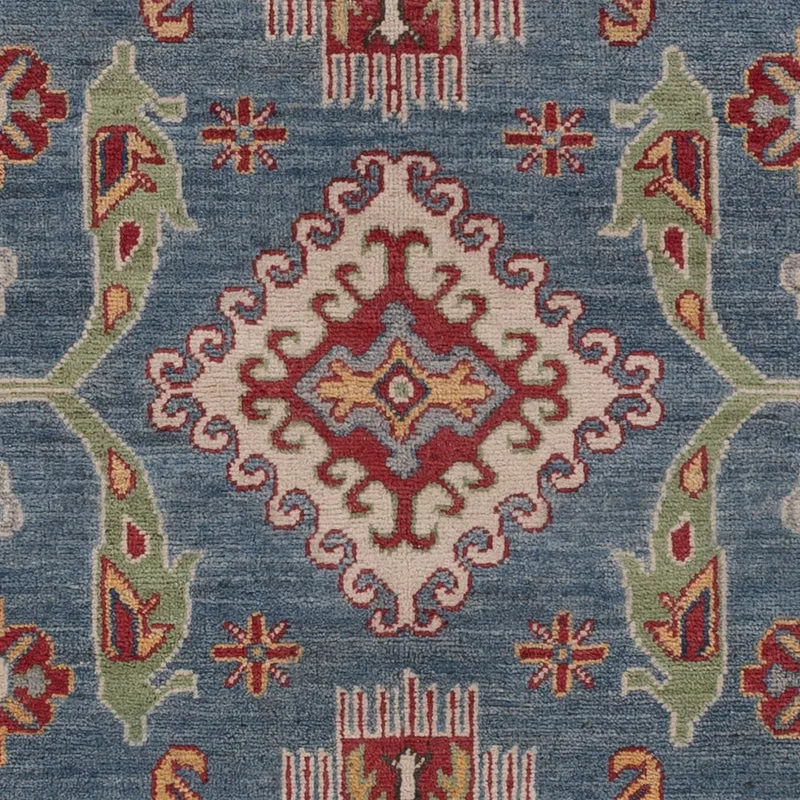 Kazak Teppich 175x247cm - Orientteppich - blau