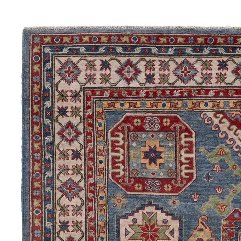Kazak Teppich 175x247cm - Orientteppich - blau