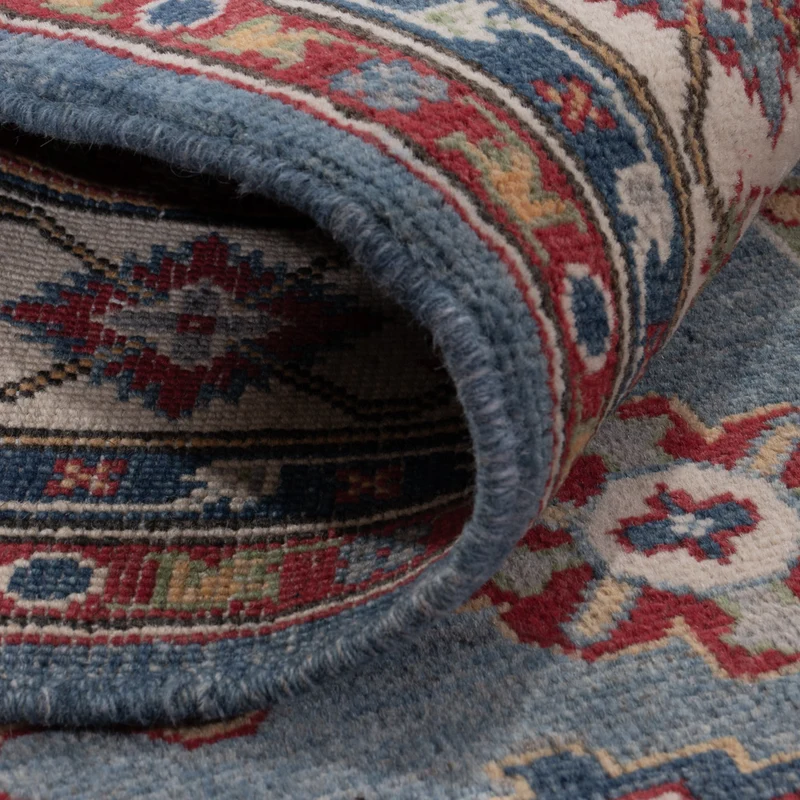 Kazak Teppich 175x247cm - Orientteppich - blau