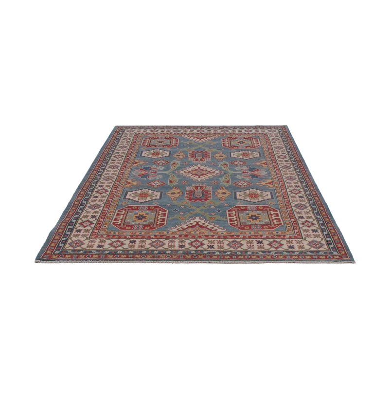 Kazak Teppich 175x247cm - Orientteppich - blau