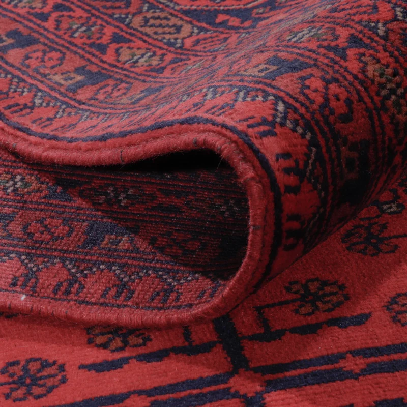 Khal Mohammadi Teppich 200x302cm - Orientteppich - dunkelrot