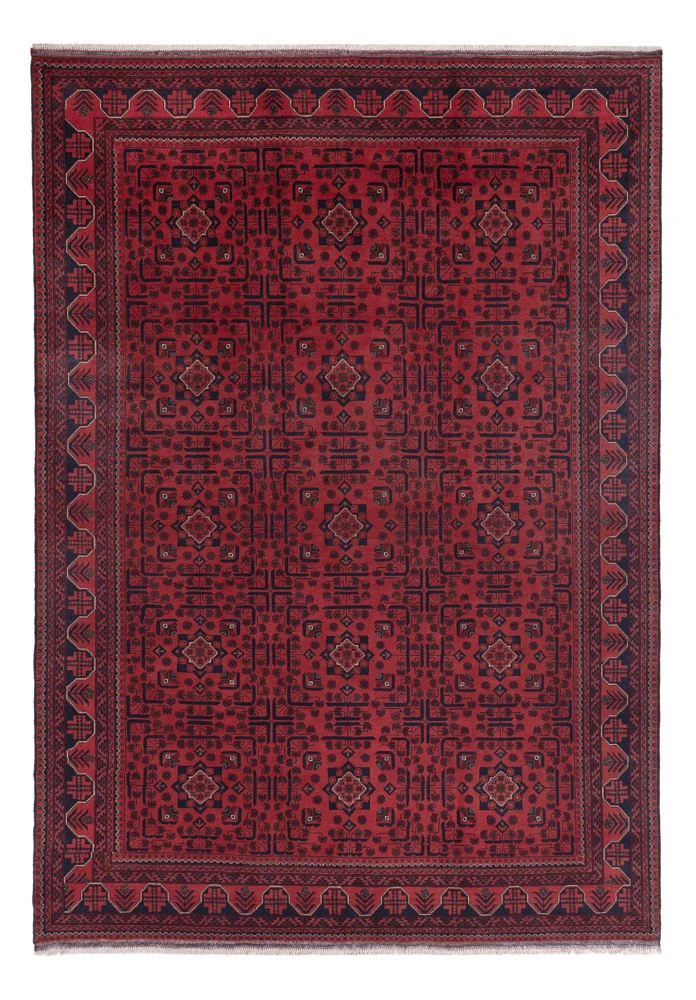 Khal Mohammadi Teppich 203x292cm - Orientteppich - dunkelrot