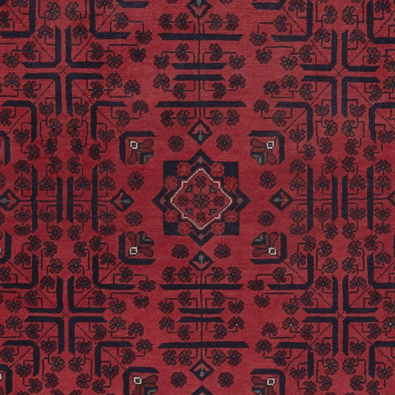 Khal Mohammadi Teppich 203x292cm - Orientteppich - dunkelrot