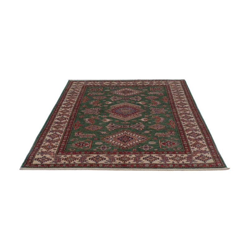Kazak Teppich 148x200cm - Orientteppich - grün