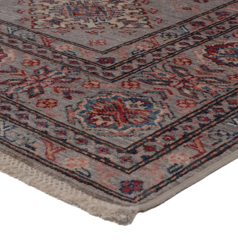 Kazak Teppich 150x194cm - Orientteppich - dunkelbeige