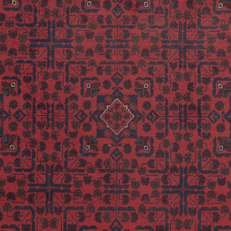 Khal Mohammadi Teppich 197x295cm - Orientteppich - dunkelrot