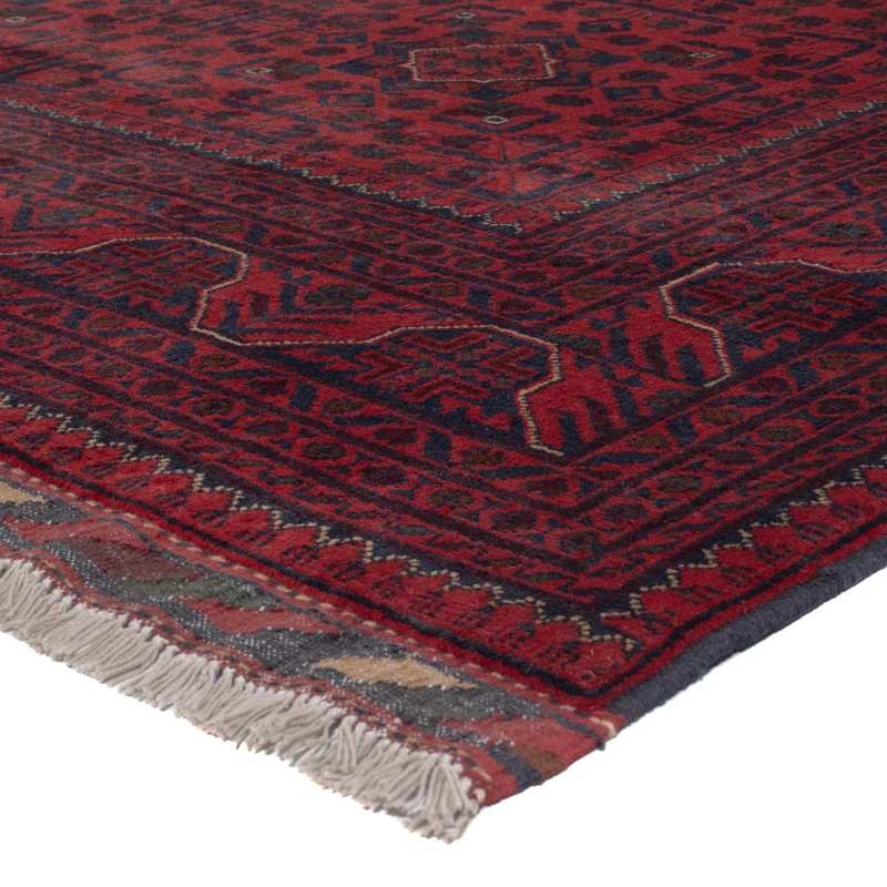 Khal Mohammadi Teppich 197x295cm - Orientteppich - dunkelrot