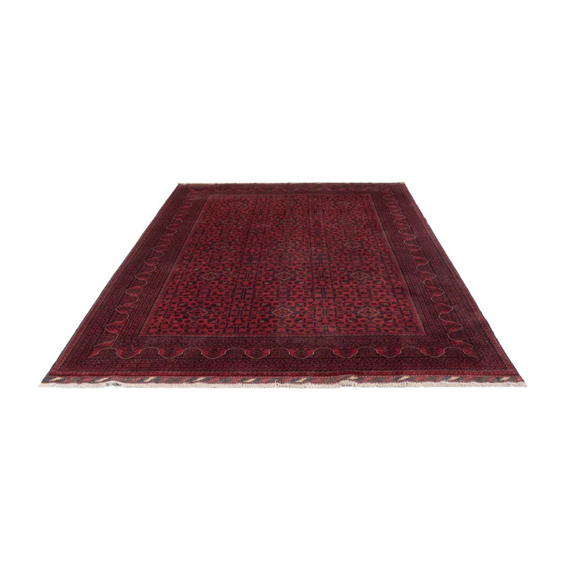 Khal Mohammadi Teppich 197x295cm - Orientteppich - dunkelrot