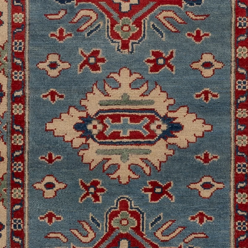 Kazak Teppich 83x245cm - Orientteppich - grün