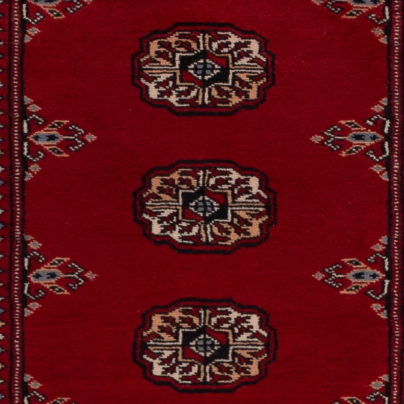 Pakistan Teppich 83x195cm - Orientteppich - rot