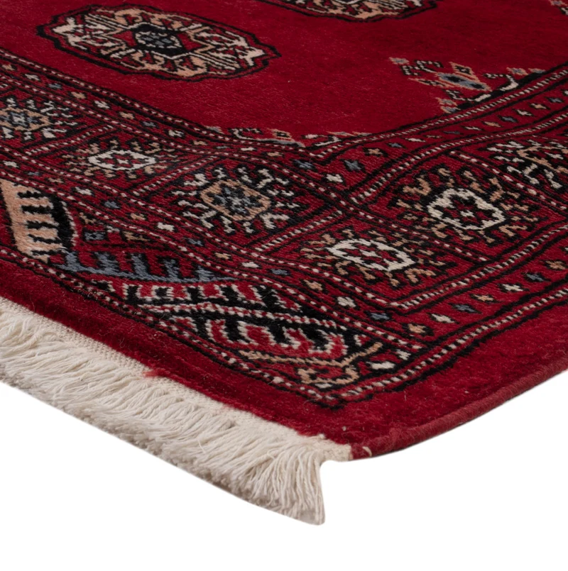 Pakistan Teppich 83x195cm - Orientteppich - rot