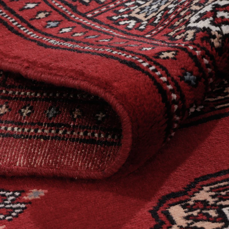 Pakistan Teppich 83x195cm - Orientteppich - rot