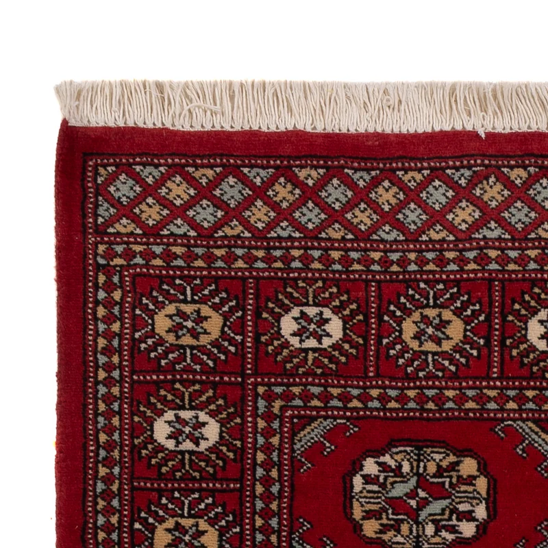 Pakistan Teppich 97x162cm - Orientteppich - rot