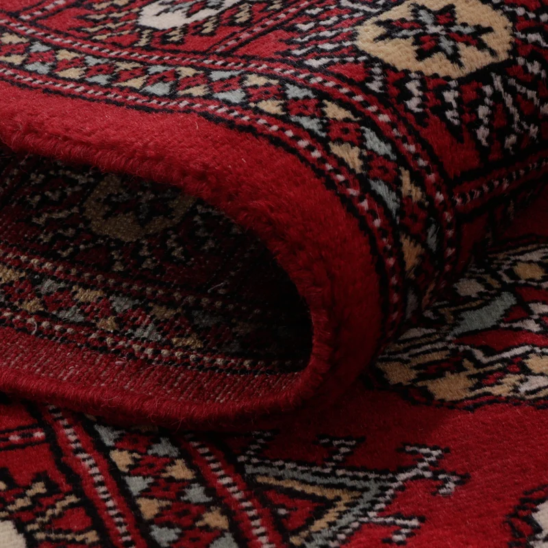 Pakistan Teppich 97x162cm - Orientteppich - rot
