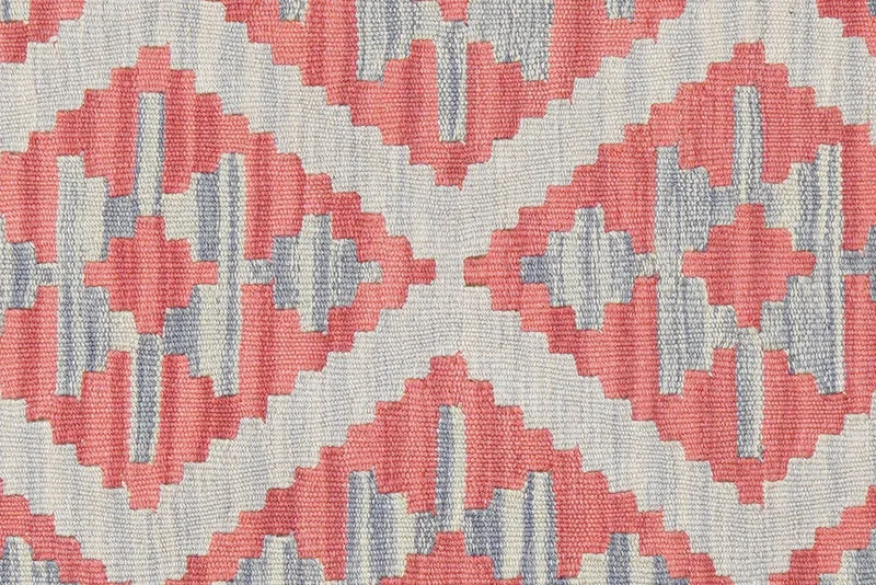 Kelim Gashgai · Handgewebt – Grau, 145x102 cm