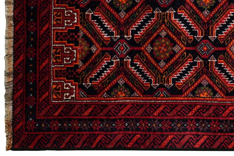 Belutch · Handgeknüpft – Bunt, 173x99 cm