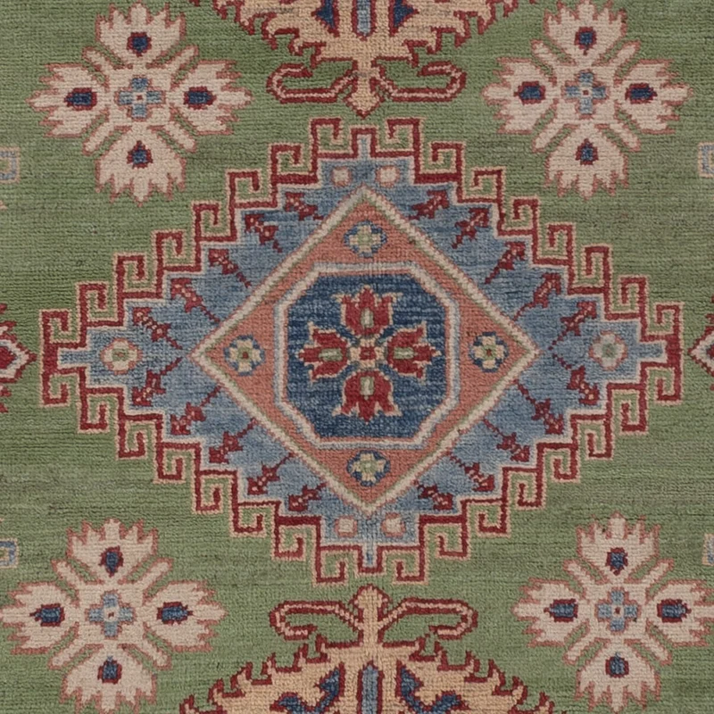 Kazak Teppich 173x237cm - Orientteppich - grün