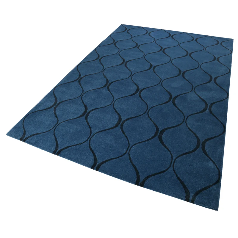 Esprit Teppich 170x240 Blau Muster