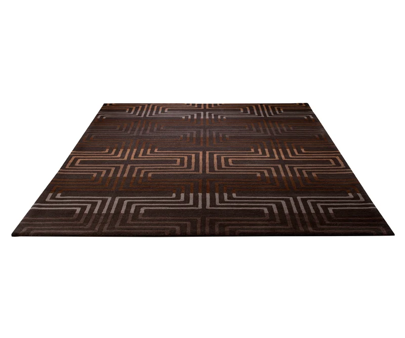 Esprit Teppich 170x240 Braun Muster