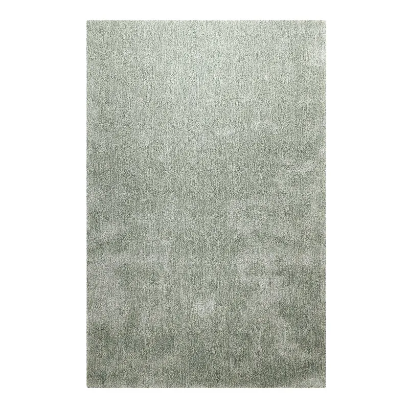 Teppich Mintgrün meliert Hochflor "Pisa" Homie Living