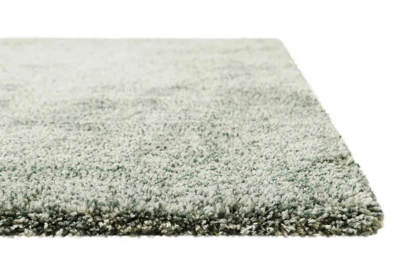 Teppich Mintgrün meliert Hochflor "Pisa" Homie Living