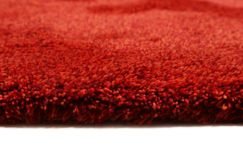 Esprit Wollteppich Rot meliert Hochflor "Ethnic Mix"