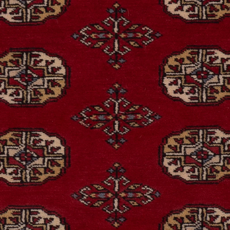 Pakistan Teppich 97x155cm - Orientteppich - rot