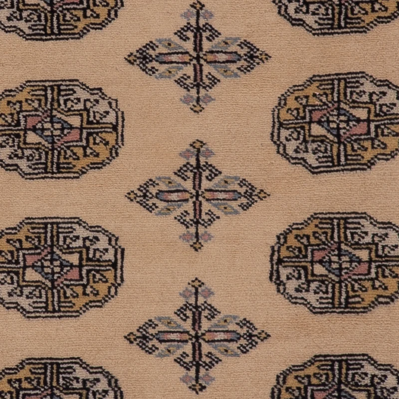 Pakistan Teppich 96x164cm - Orientteppich - beige