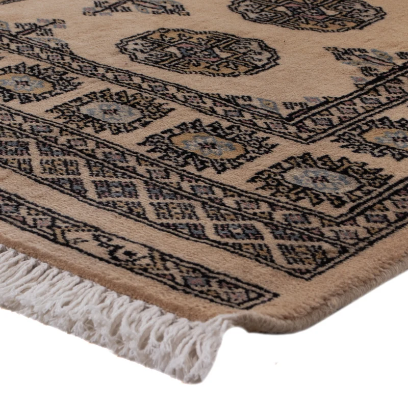 Pakistan Teppich 96x164cm - Orientteppich - beige