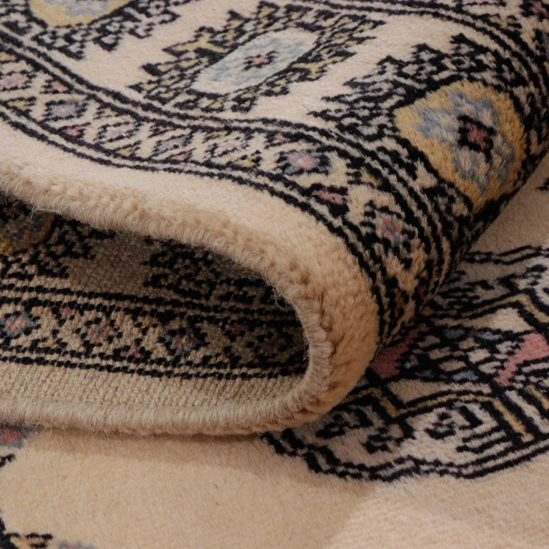 Pakistan Teppich 96x164cm - Orientteppich - beige