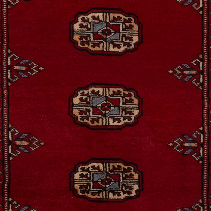 Pakistan Teppich 78x203cm - Orientteppich - rot