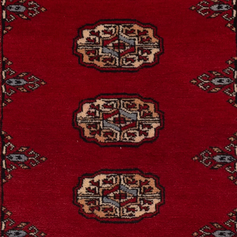 Pakistan Teppich 78x197cm - Orientteppich - rot