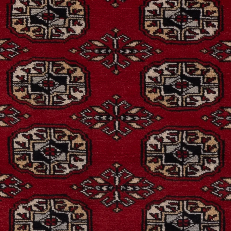 Pakistan Teppich 93x154cm - Orientteppich - rot