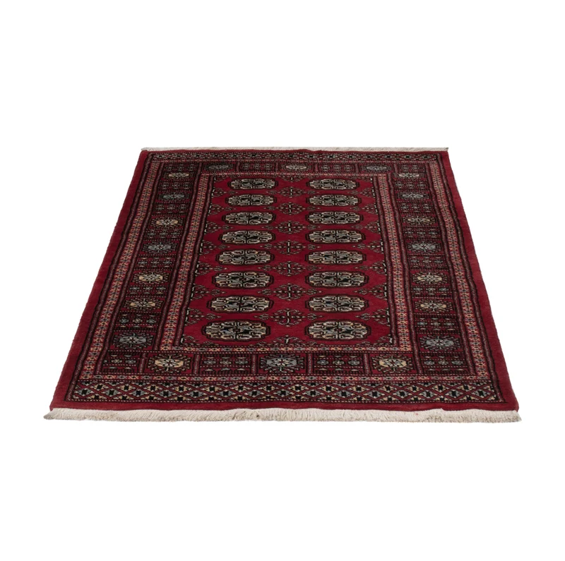 Pakistan Teppich 95x150cm - Orientteppich - rot