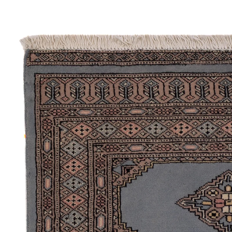 Pakistan Teppich 93x156cm - Orientteppich - blau