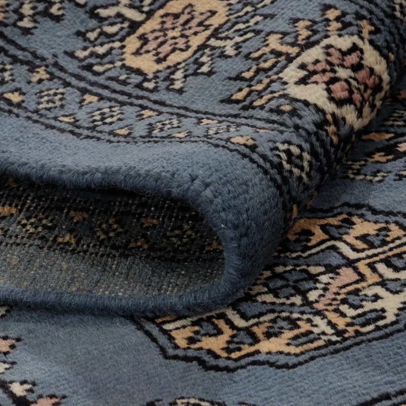 Pakistan Teppich 94x159cm - Orientteppich - blau