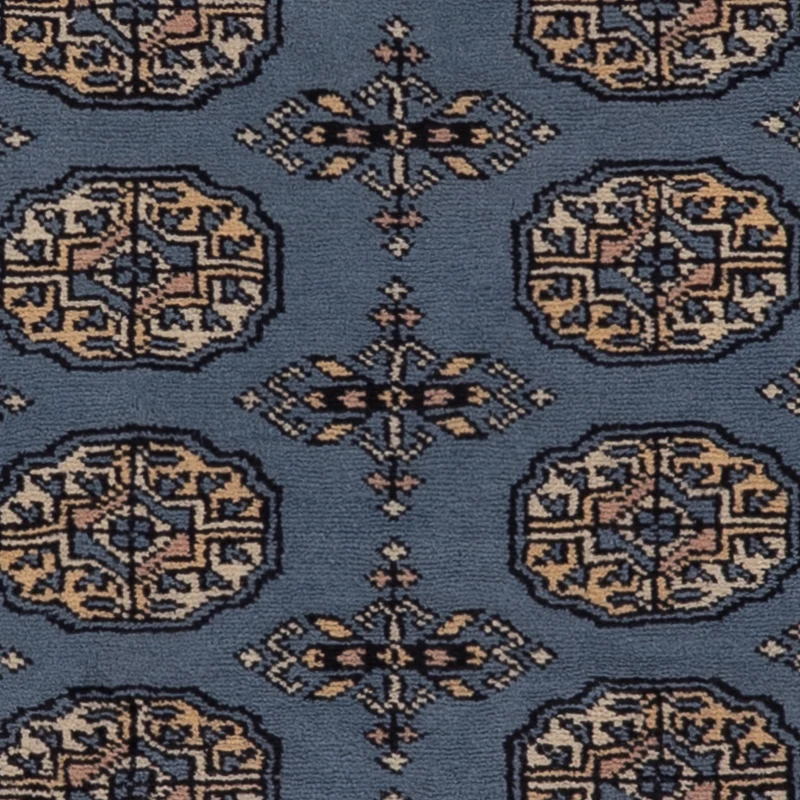 Pakistan Teppich 94x151cm - Orientteppich - blau