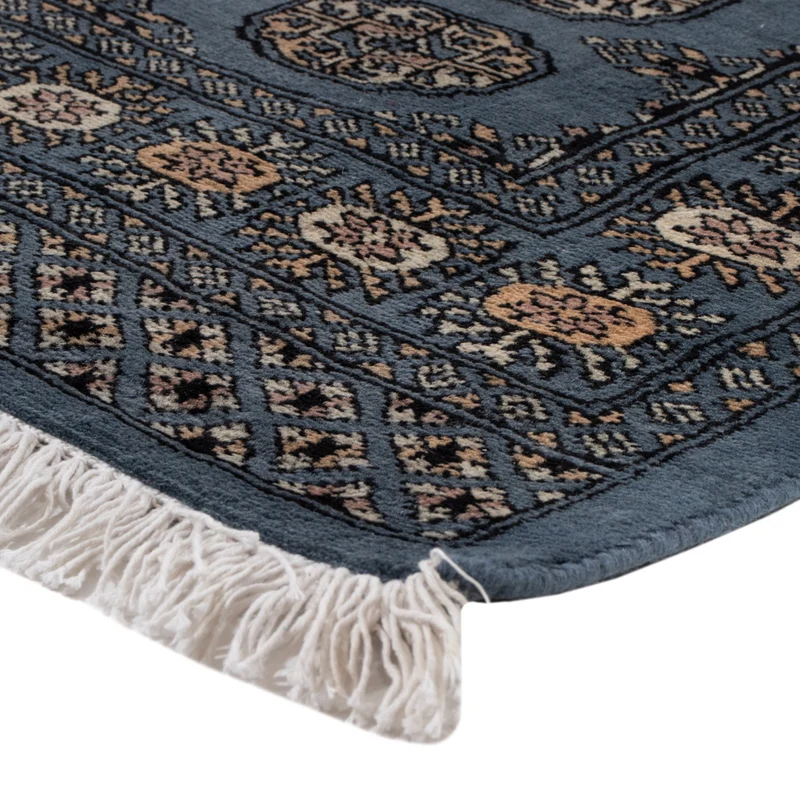 Pakistan Teppich 94x151cm - Orientteppich - blau