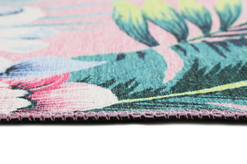 Accessorize Teppich 160x230 Pink Blumenmuster